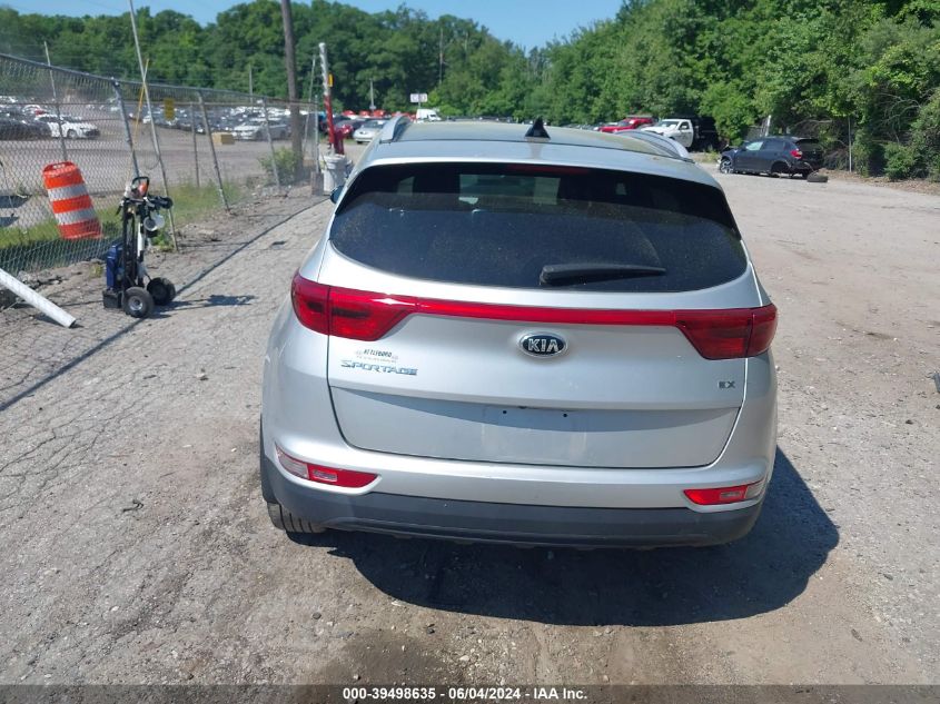 2017 Kia Sportage Ex VIN: KNDPNCACXH7293919 Lot: 39498635