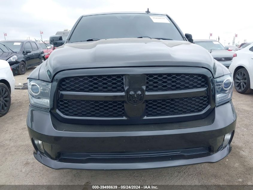2017 Ram 1500 Night Regular Cab 4X2 6'4 Box VIN: 3C6JR6CT1HG695977 Lot: 39498639