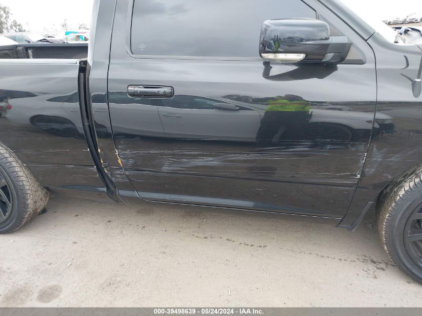 2017 Ram 1500 Night Regular Cab 4X2 6'4 Box VIN: 3C6JR6CT1HG695977 Lot: 39498639