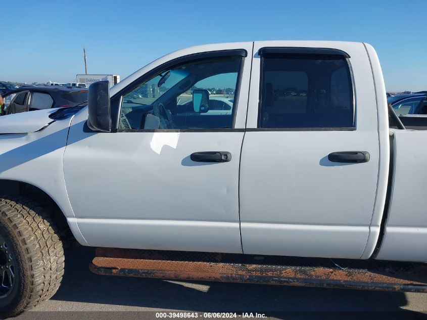 2006 Dodge Ram 2500 Slt/Trx4 Off Road/Sport/Power Wagon VIN: 3D7KS28CX6G252314 Lot: 39498643