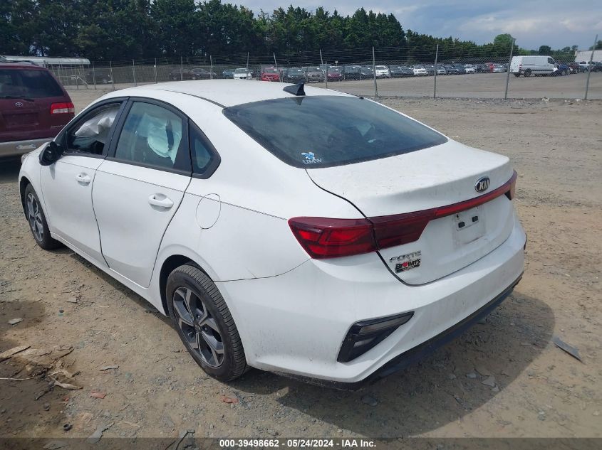 2020 Kia Forte Fe/Lxs VIN: 3KPF24ADXLE183089 Lot: 39498662