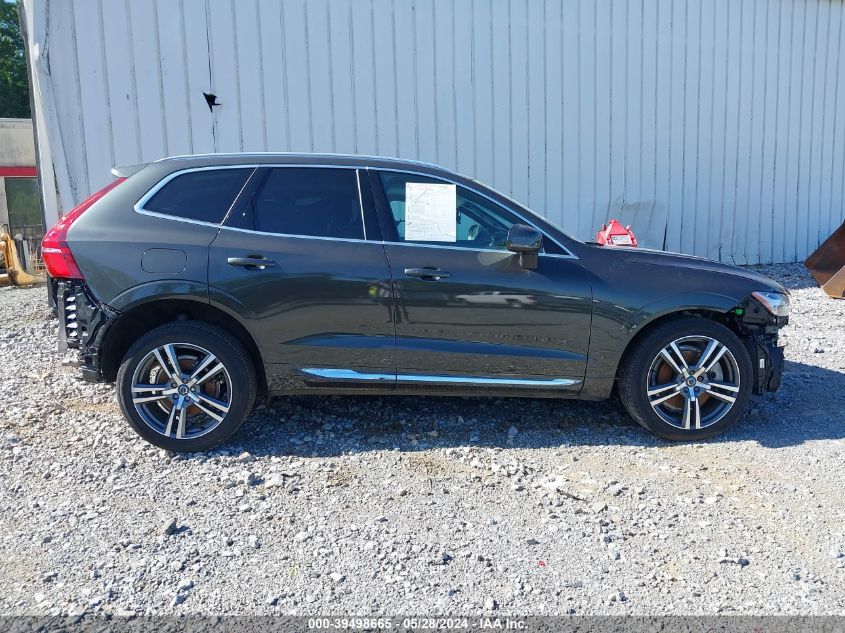 2021 Volvo Xc60 Recharge Plug-In Hybrid T8 Inscription Expression VIN: YV4BR0DK5M1814989 Lot: 39498665