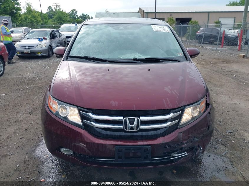 2015 Honda Odyssey Touring/Touring Elite VIN: 5FNRL5H96FB042133 Lot: 39498666