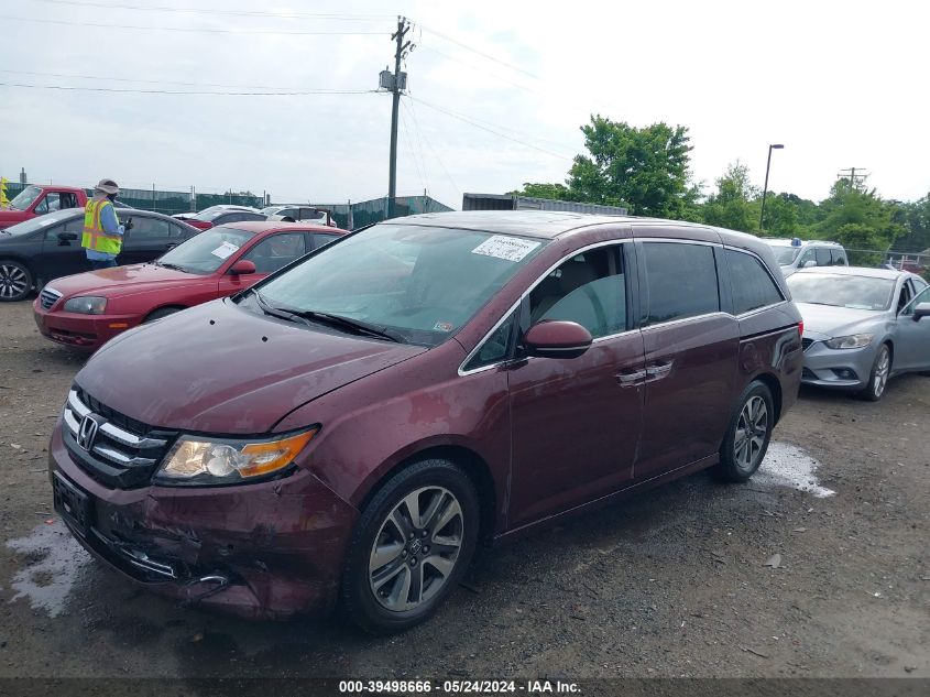 2015 Honda Odyssey Touring/Touring Elite VIN: 5FNRL5H96FB042133 Lot: 39498666