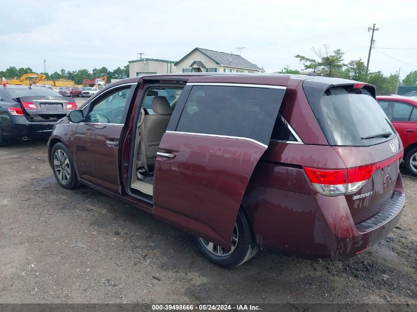 2015 Honda Odyssey Touring/Touring Elite VIN: 5FNRL5H96FB042133 Lot: 39498666