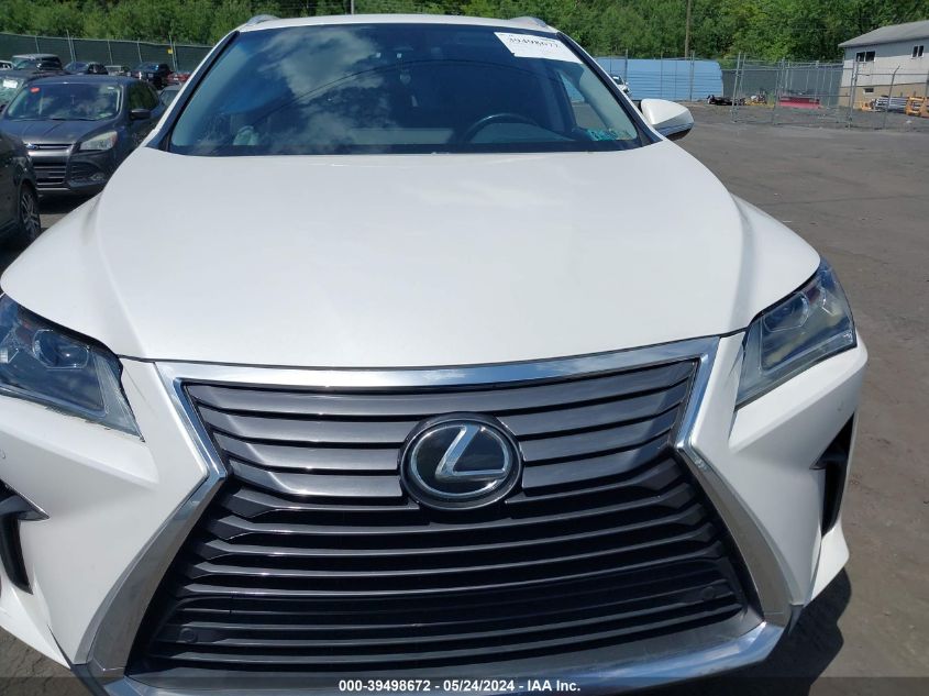 2017 Lexus Rx 350 VIN: JTJBZMCA8H2025686 Lot: 39498672