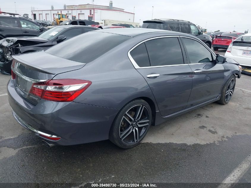 2016 Honda Accord Sport VIN: 1HGCR2F56GA169088 Lot: 39498730