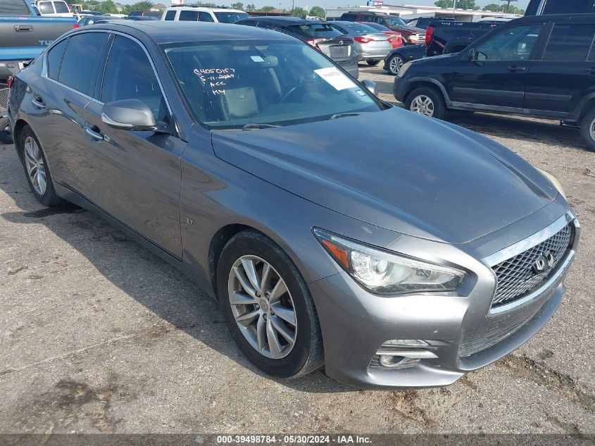 2014 Infiniti Q50 Premium VIN: JN1BV7AP8EM671515 Lot: 40772776