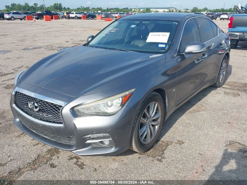 2014 Infiniti Q50 Premium VIN: JN1BV7AP8EM671515 Lot: 40772776