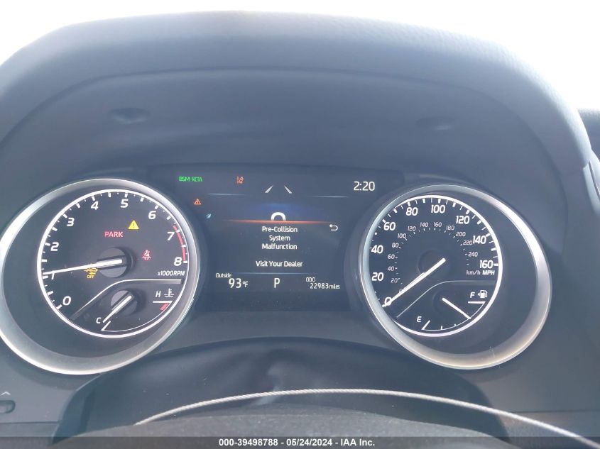 2022 Toyota Camry Le VIN: 4T1C11BK5NU067008 Lot: 39498788