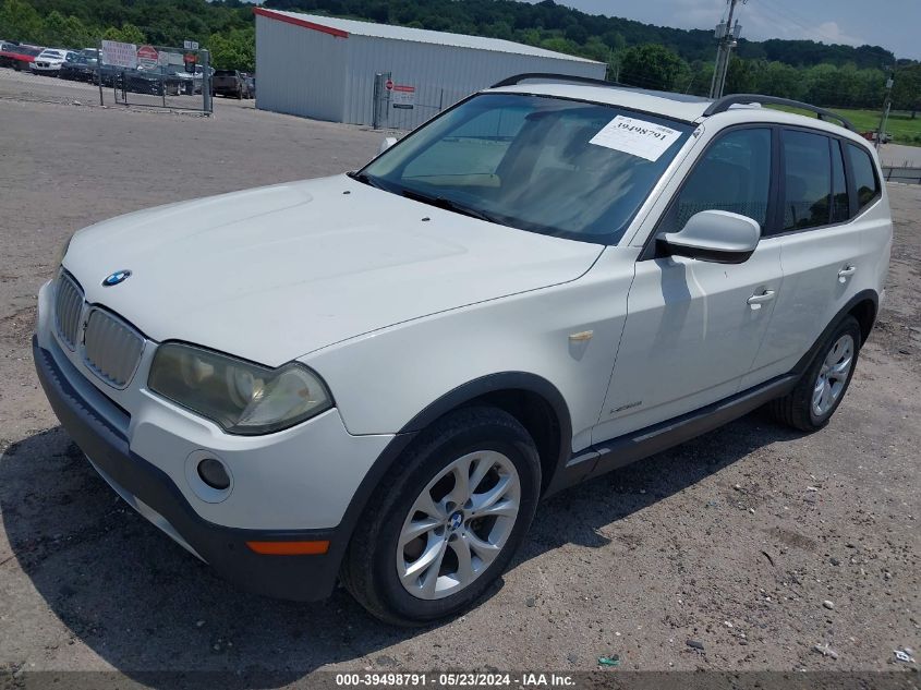 2010 BMW X3 xDrive30I VIN: WBXPC9C42AWJ32171 Lot: 39498791