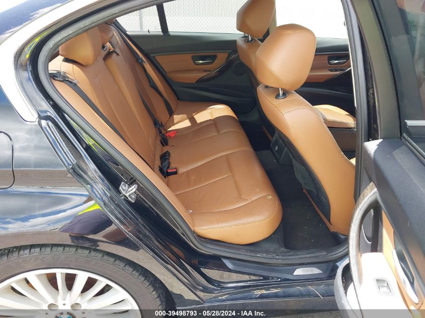 2013 BMW 328I VIN: WBA3A5C53DF358529 Lot: 39498793