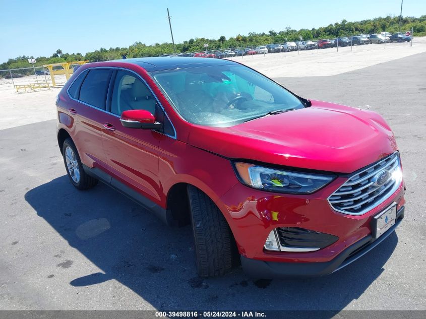 2020 Ford Edge Titanium VIN: 2FMPK3K92LBB54942 Lot: 39498816