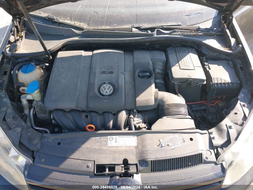 2010 Volkswagen Golf 2-Door VIN: WVWBA7AJXAW216507 Lot: 39498828