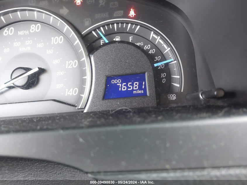 2013 Toyota Camry Le VIN: 4T1BF1FK0DU254047 Lot: 39498830