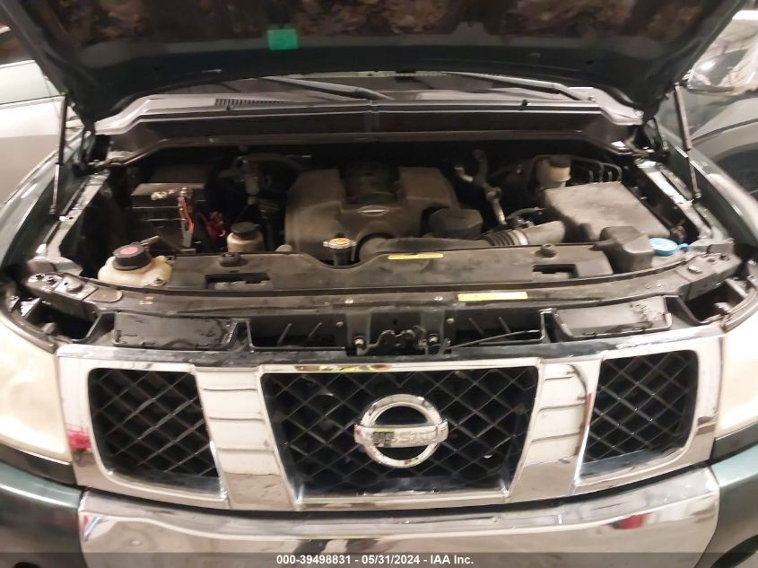 2004 Nissan Titan Le VIN: 1N6AA06A44N525814 Lot: 39498831