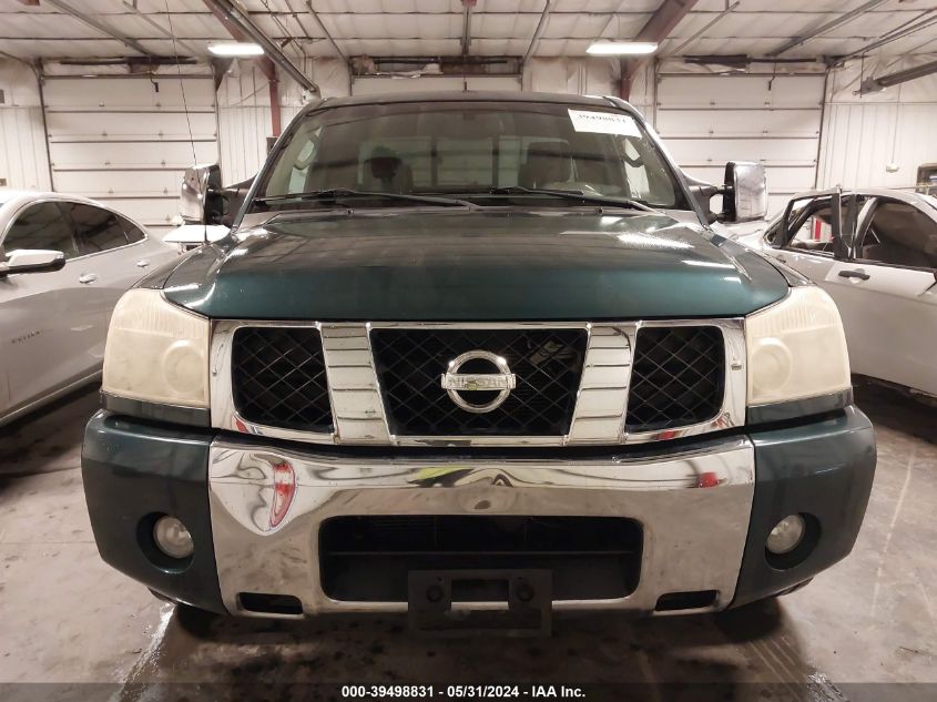 2004 Nissan Titan Le VIN: 1N6AA06A44N525814 Lot: 39498831