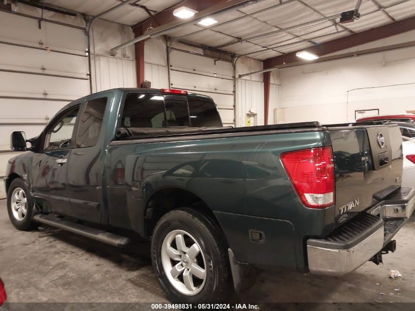 2004 Nissan Titan Le VIN: 1N6AA06A44N525814 Lot: 39498831