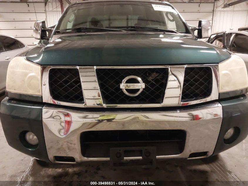 2004 Nissan Titan Le VIN: 1N6AA06A44N525814 Lot: 39498831