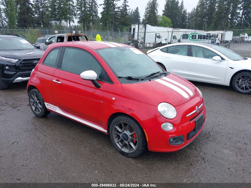 2012 Fiat 500 Sport VIN: 3C3CFFBR9CT126427 Lot: 39498832