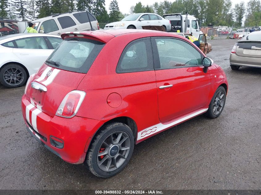 2012 Fiat 500 Sport VIN: 3C3CFFBR9CT126427 Lot: 39498832