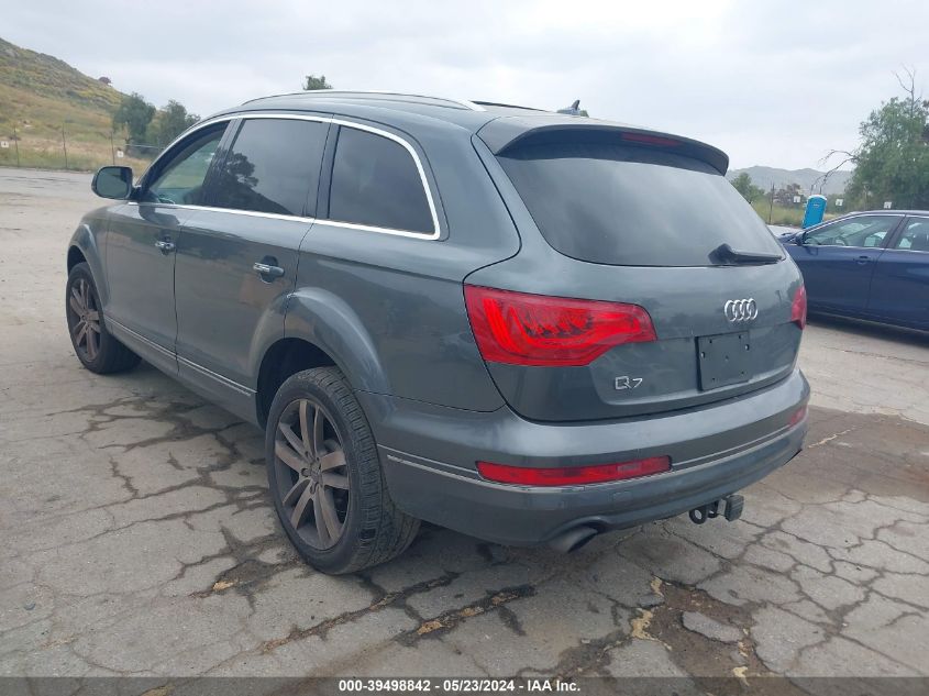 2012 Audi Q7 3.0T Premium VIN: WA1LGAFE7CD009318 Lot: 39498842