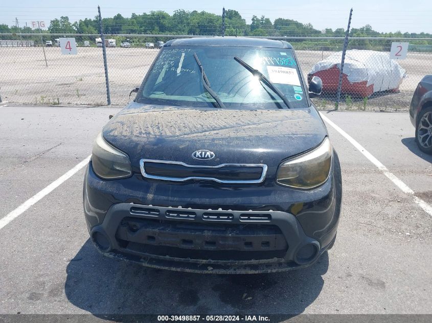 2014 Kia Soul + VIN: KNDJP3A58E7103578 Lot: 39498857