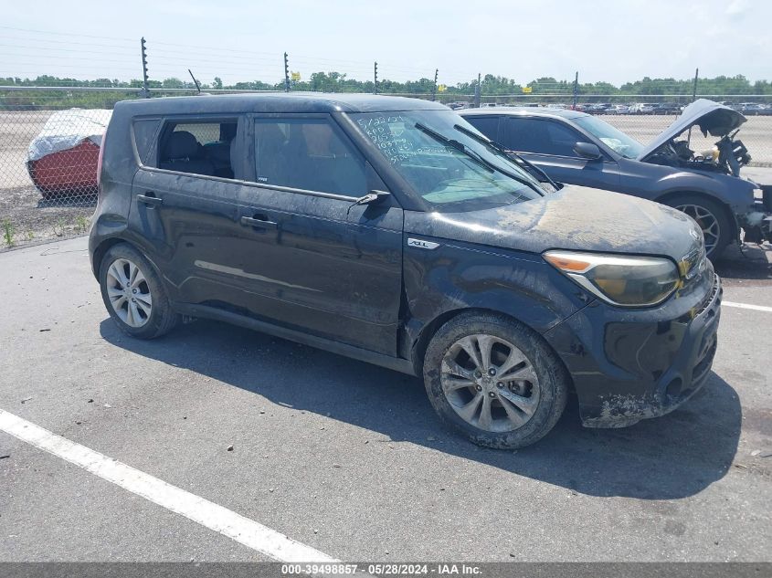 2014 Kia Soul + VIN: KNDJP3A58E7103578 Lot: 39498857
