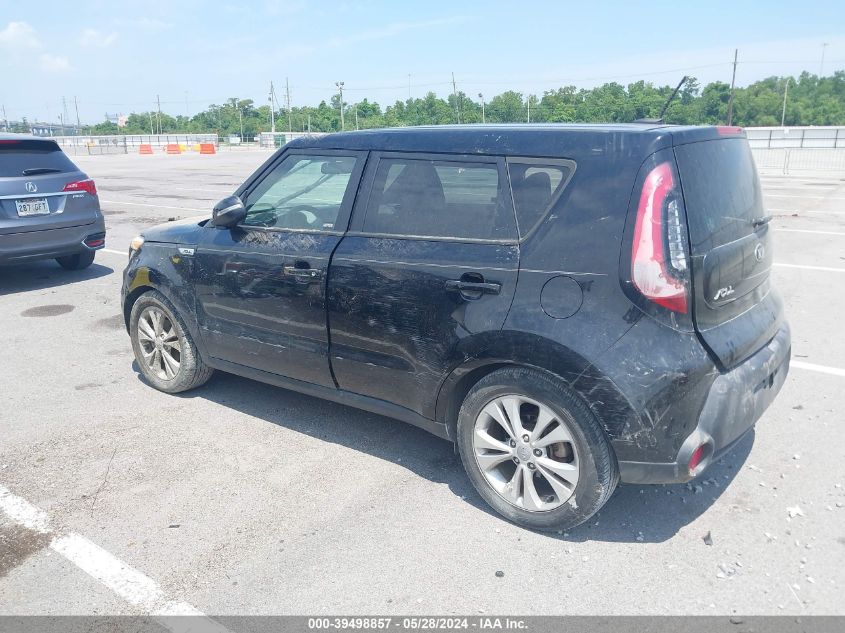2014 Kia Soul + VIN: KNDJP3A58E7103578 Lot: 39498857