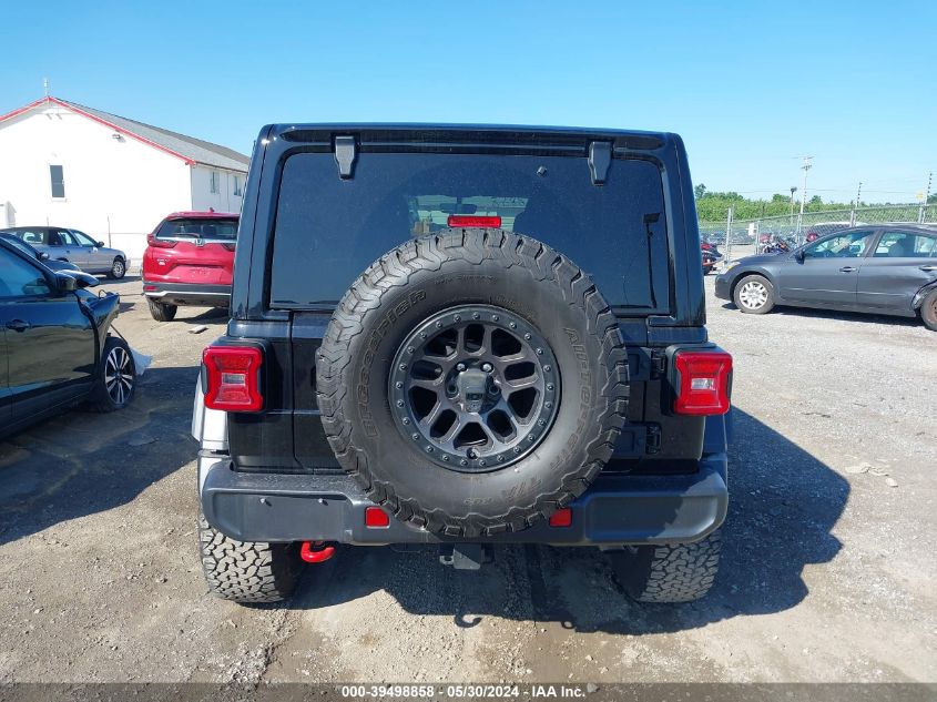 2022 Jeep Wrangler Unlimited Rubicon 4X4 VIN: 1C4HJXFN6NW248835 Lot: 39498858