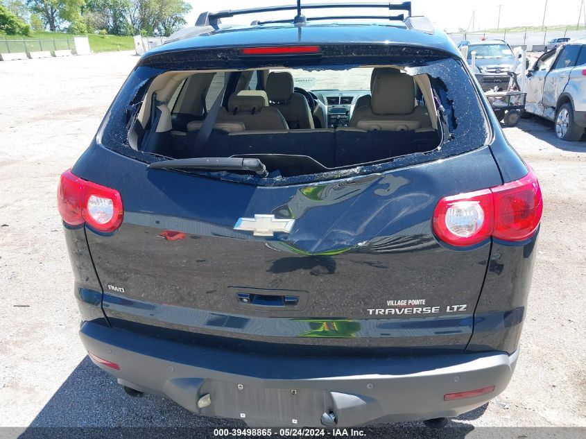 2011 Chevrolet Traverse Ltz VIN: 1GNKVLED8BJ383116 Lot: 39498865