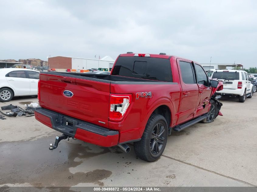 2021 Ford F-150 Xlt VIN: 1FTFW1E82MFC17128 Lot: 39498872