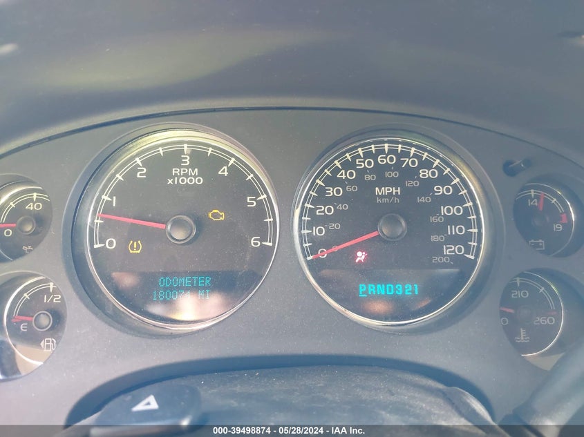 2007 Chevrolet Tahoe Ltz VIN: 1GNFK13097R418799 Lot: 39498874