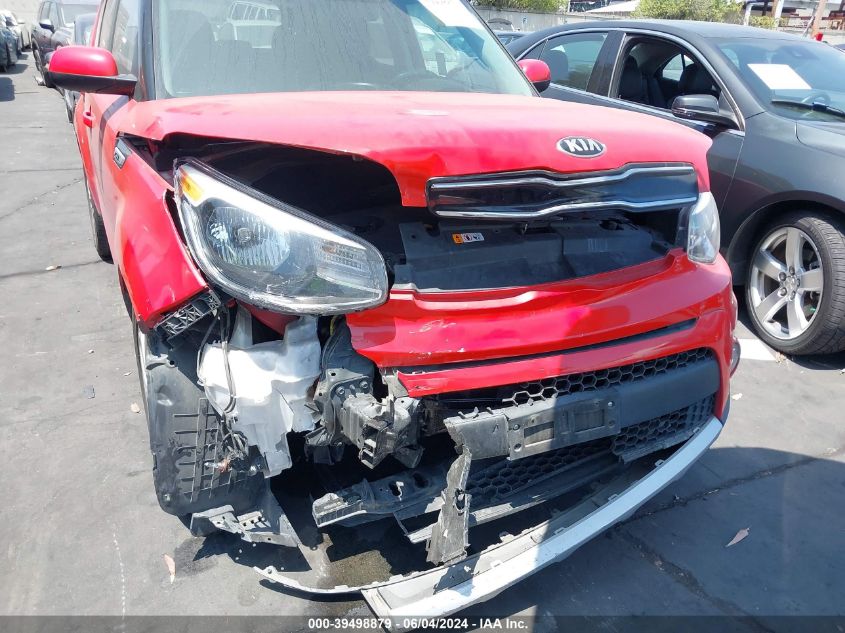 2018 Kia Soul + VIN: KNDJP3A57J7544418 Lot: 39498879