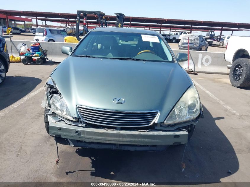 2005 Lexus Es 330 VIN: JTHBA30G155086903 Lot: 39498889