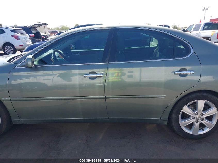 2005 Lexus Es 330 VIN: JTHBA30G155086903 Lot: 39498889