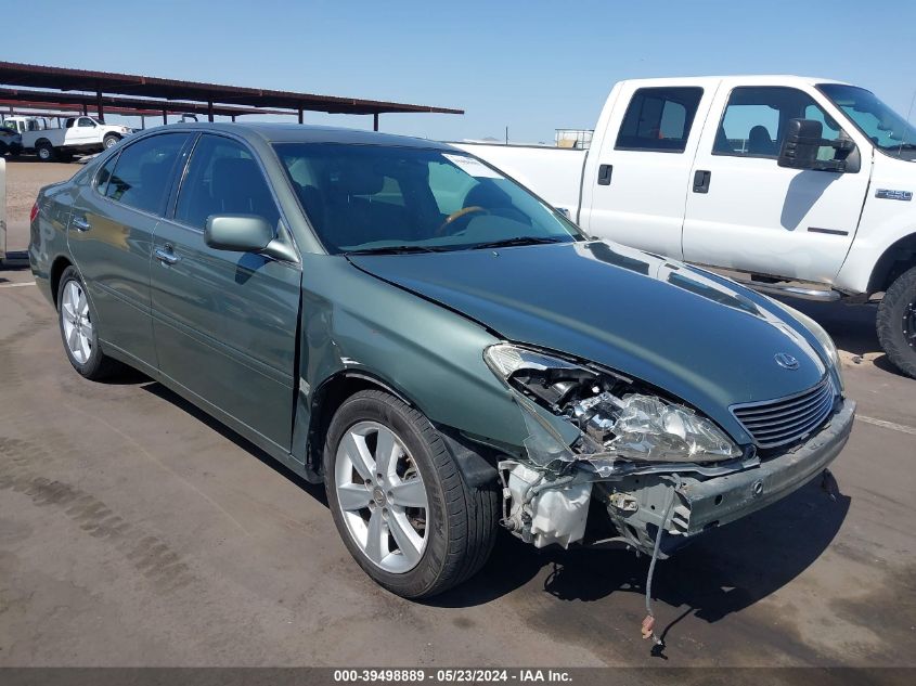 2005 Lexus Es 330 VIN: JTHBA30G155086903 Lot: 39498889