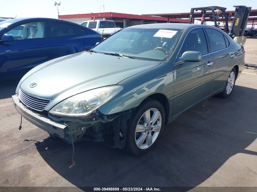 2005 Lexus Es 330 VIN: JTHBA30G155086903 Lot: 39498889