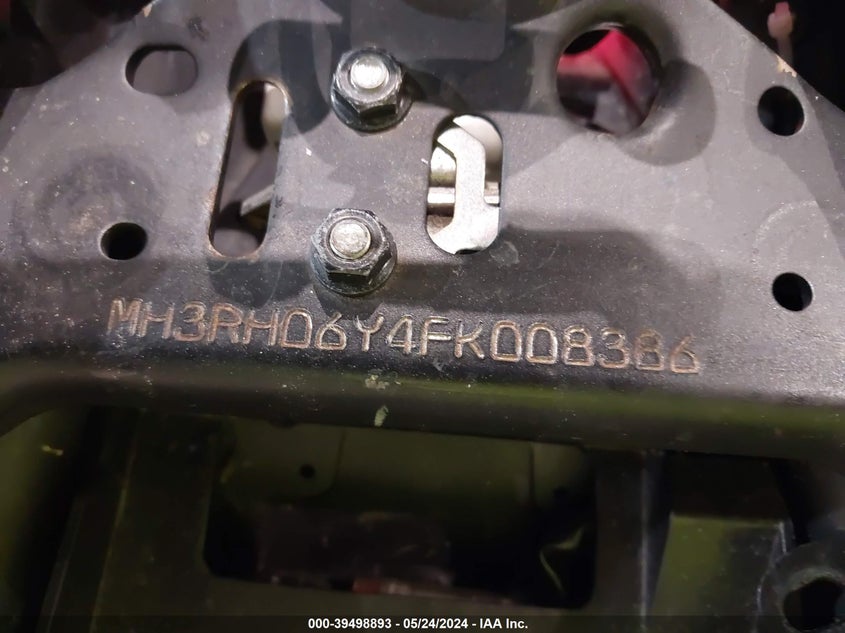 2015 YAMAHA YZFR3 MH3RH06Y4FK008386