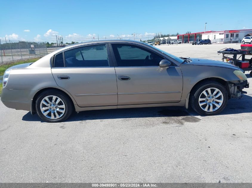 2005 Nissan Altima 2.5 S VIN: 1N4AL11D65C146952 Lot: 39498901