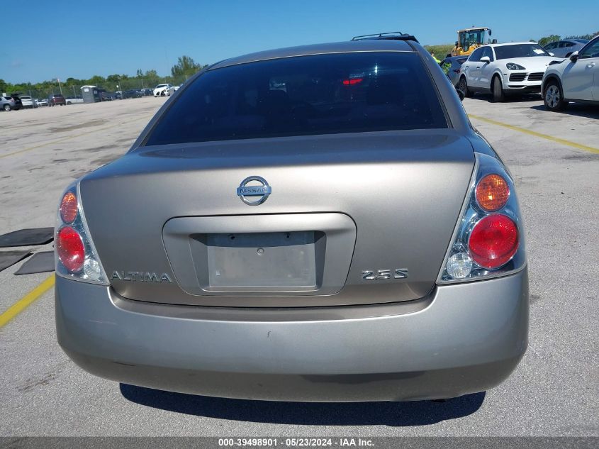 2005 Nissan Altima 2.5 S VIN: 1N4AL11D65C146952 Lot: 39498901