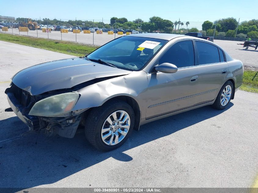 2005 Nissan Altima 2.5 S VIN: 1N4AL11D65C146952 Lot: 39498901