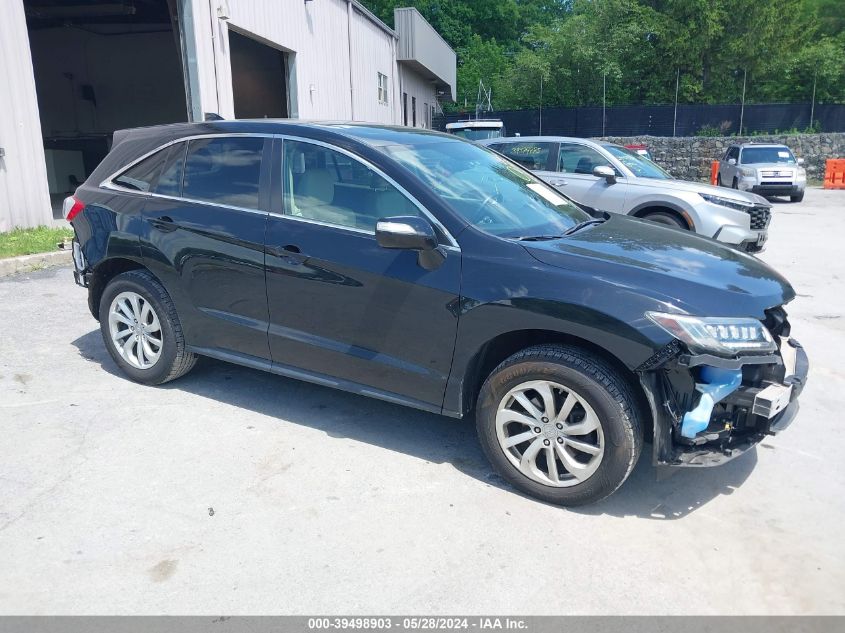 2016 Acura Rdx Technology Acurawatch Plus Packages/Technology Package VIN: 5J8TB4H56GL009472 Lot: 39498903