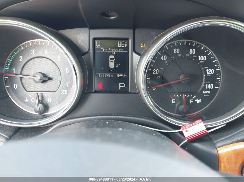 2011 Jeep Grand Cherokee Overland VIN: 1J4RR6GT0BC683846 Lot: 39498911