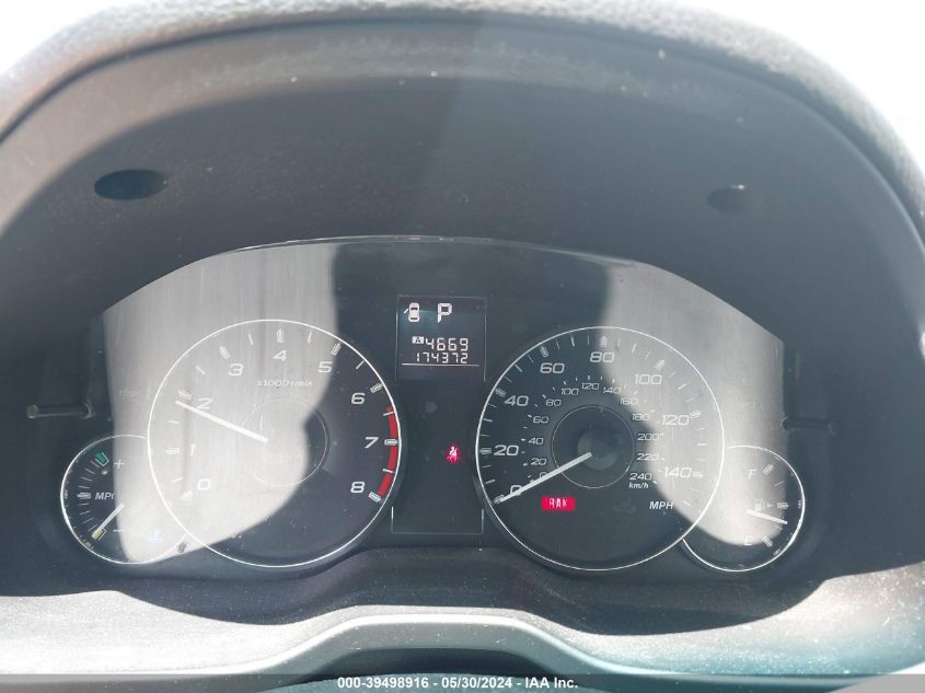 2012 Subaru Outback 2.5I Premium VIN: 4S4BRBGCXC3221193 Lot: 39498916