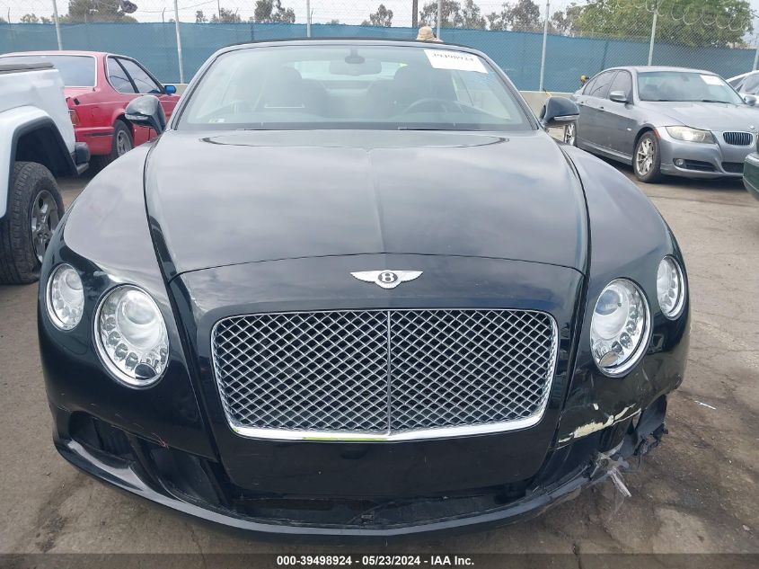 SCBGR3ZAXDC080271 2013 Bentley Continental Gtc