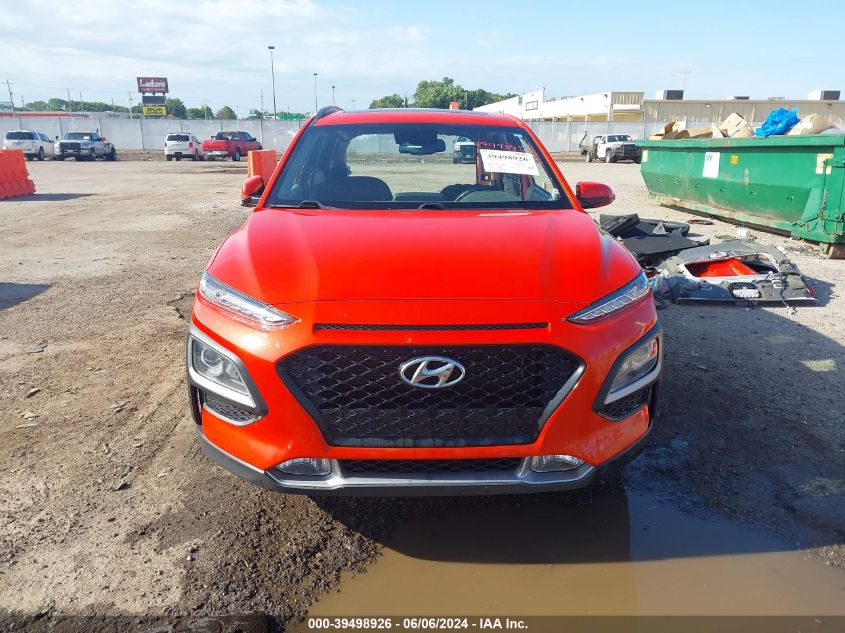 2019 Hyundai Kona Sel VIN: KM8K62AA4KU366836 Lot: 39498926