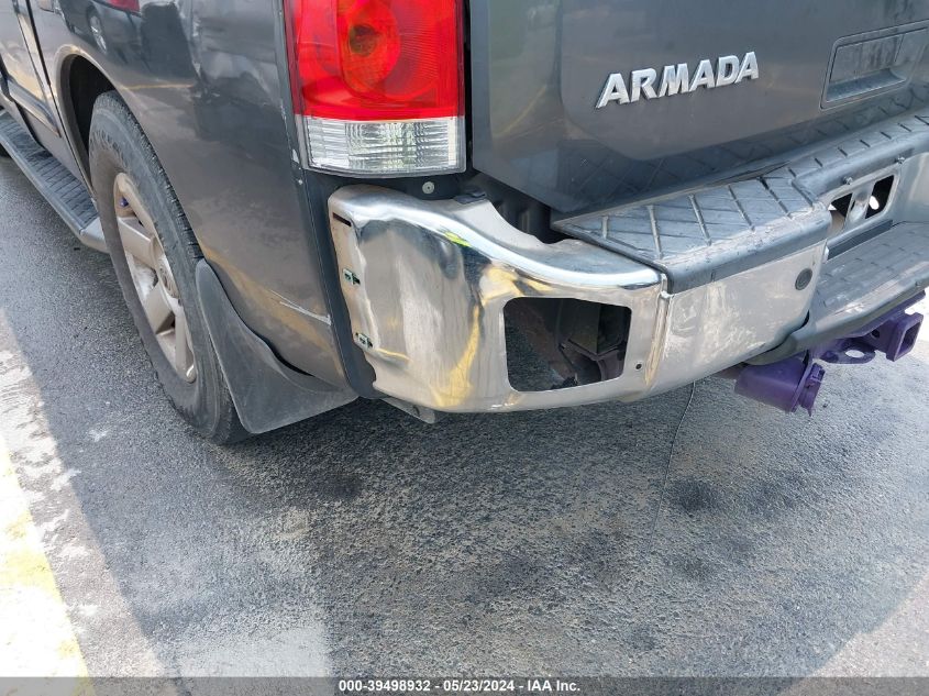 2005 Nissan Armada Le VIN: 5N1AA08A95N706307 Lot: 39498932