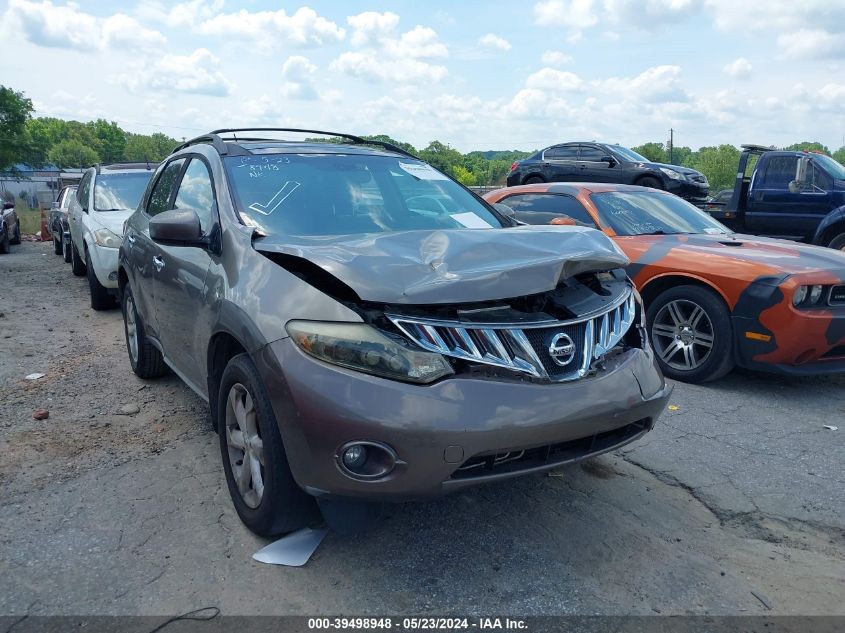 2009 Nissan Murano Sl VIN: JN8AZ18U69W000803 Lot: 39498948