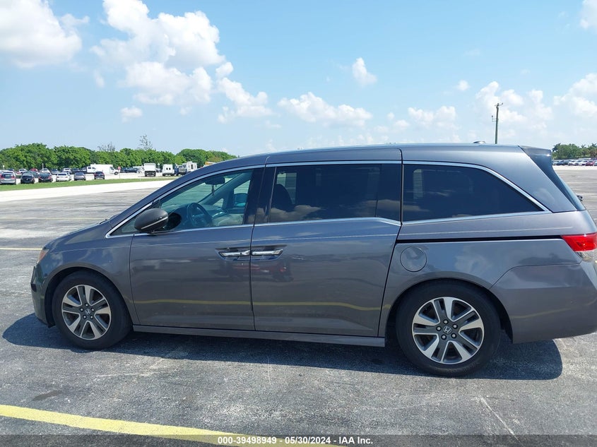 2014 Honda Odyssey Touring/Touring Elite VIN: 5FNRL5H91EB102639 Lot: 39498949